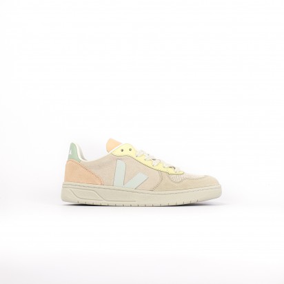 V-10 SUEDE SABLE/MENTHOL...
