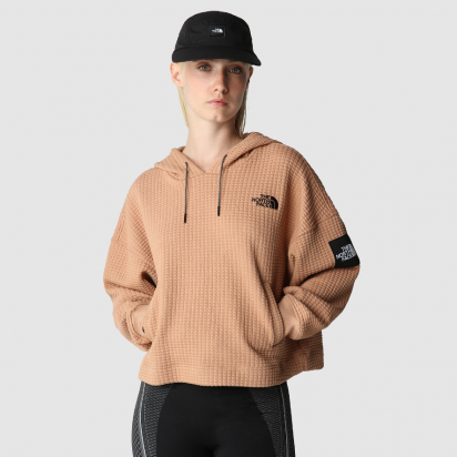 W MHYSA HOODIE MACCHIATO BROWN