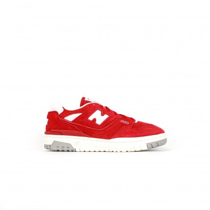 550 TEAM RED/WHITE SUEDE