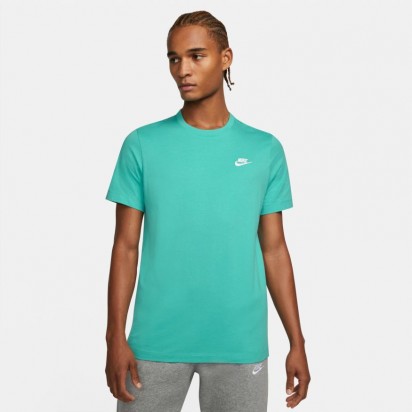 CLUB TEE WASHED TEAL/WHITE