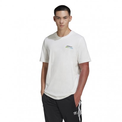 STOKD TEE FLOWER WHITE