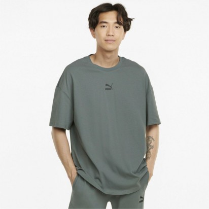 TEE OVERSIZE BALSAM GREEN