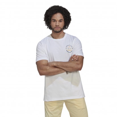 CLUB LOGO TEE WHITE
