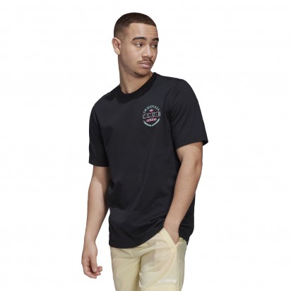 CLUB LOGO TEE BLACK