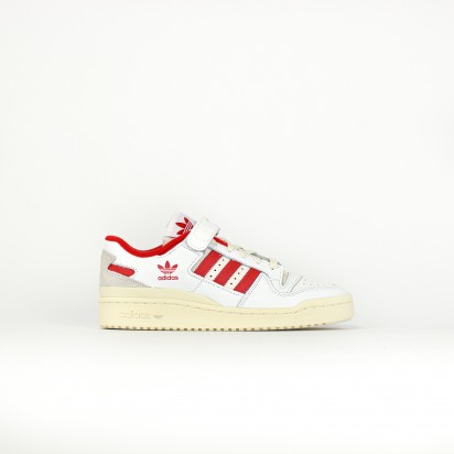 FORUM 84 LOW WHITE/RED