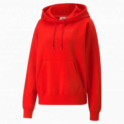 X VOGUE HOODIE RED