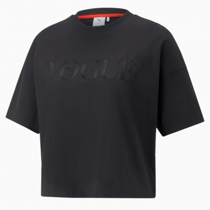 X VOGUE TEE BLACK