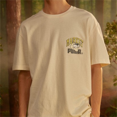 X MARKET GRAPHIC TEE PRISTINE