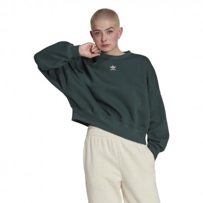 SWEAT-SHIRT CREW GREEN