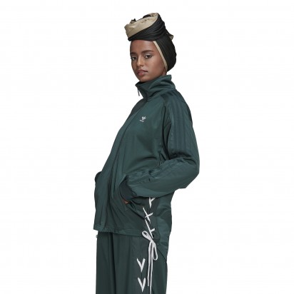 LACED TRACKTOP GREEN